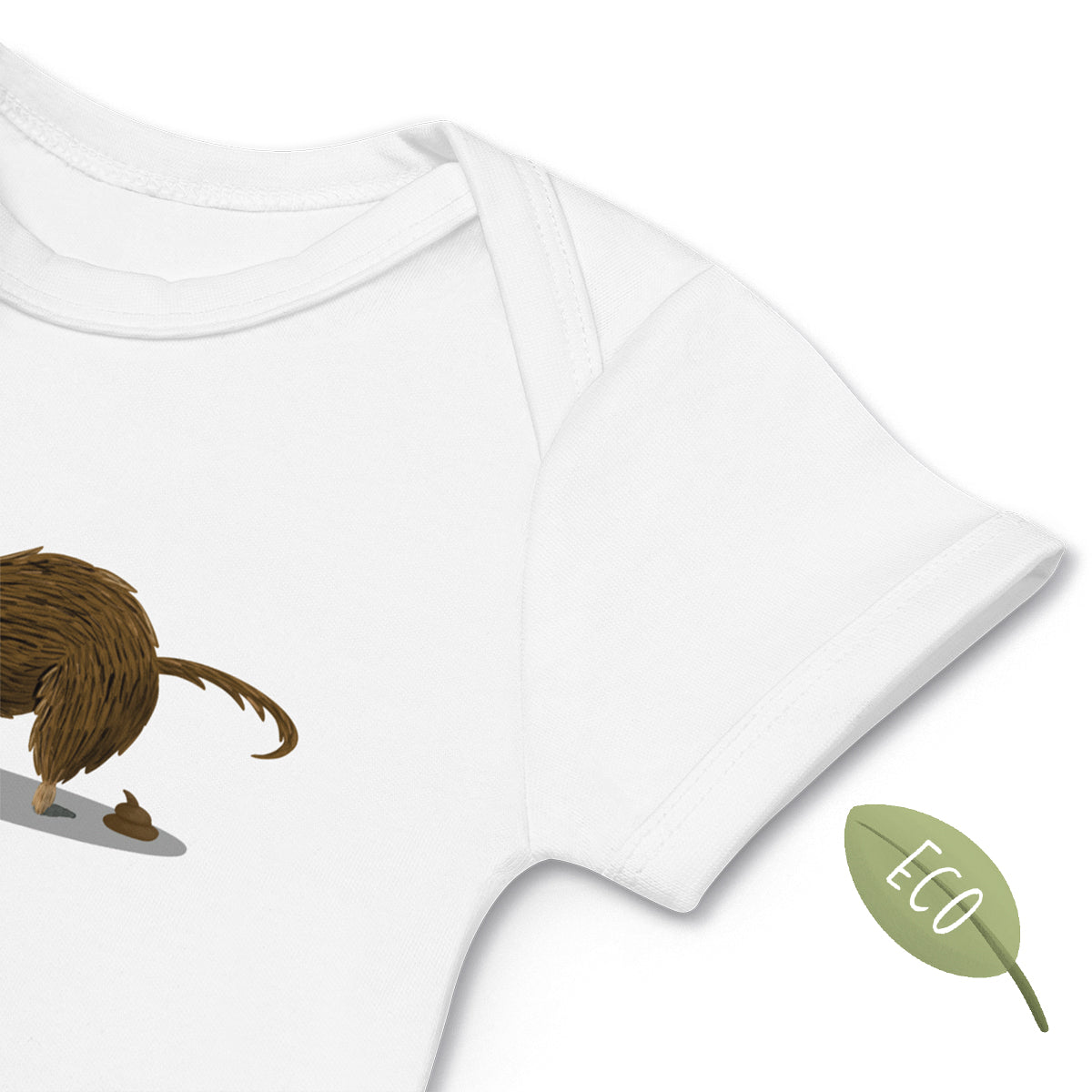 Organic Baby Bodysuit "Ooops!" WH