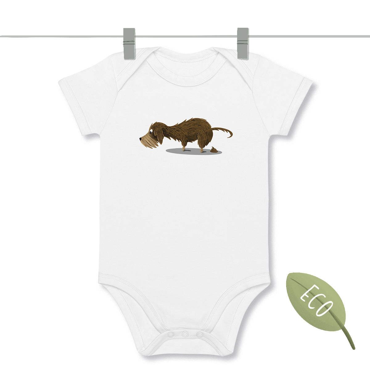 Organic Baby Bodysuit "Ooops!" WH