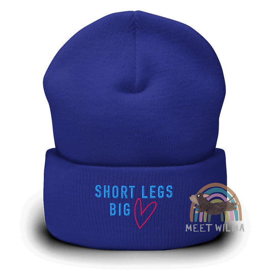 Beanie "Short Legs Big ❤️"