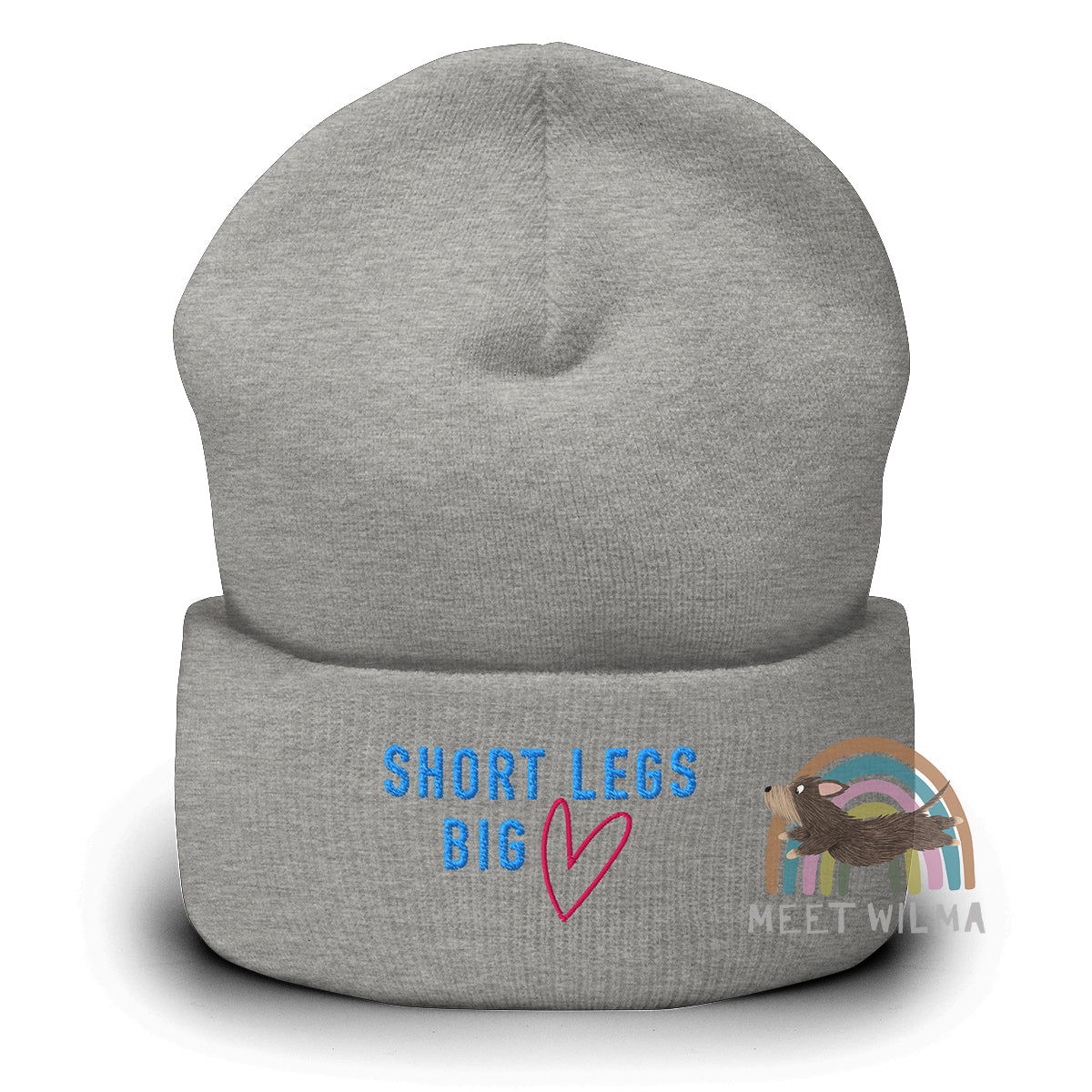 Beanie "Short Legs Big ❤️"