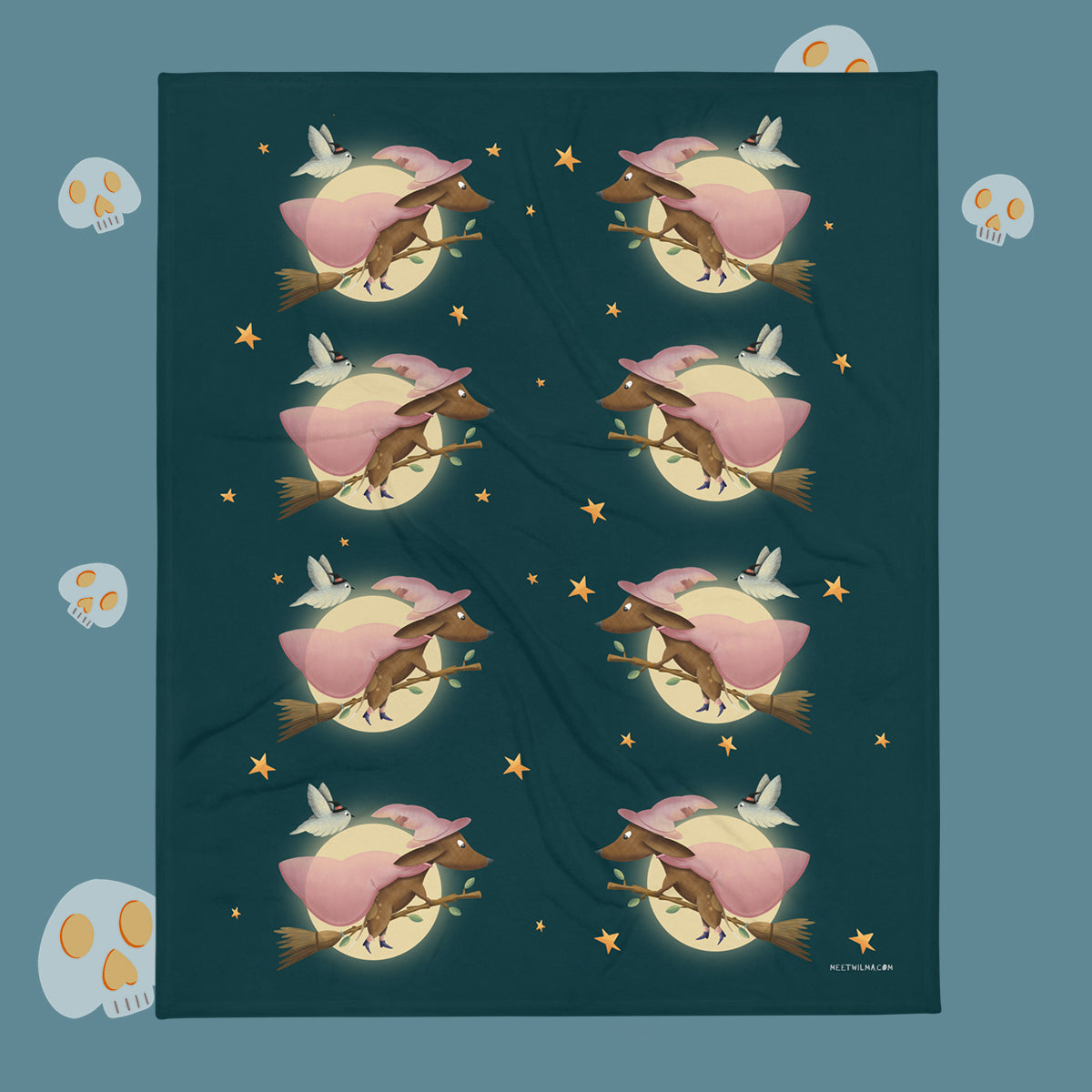 Fleece Blanket "Witch"