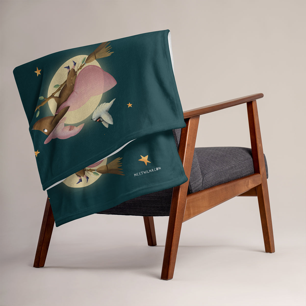 Fleece Blanket "Witch"