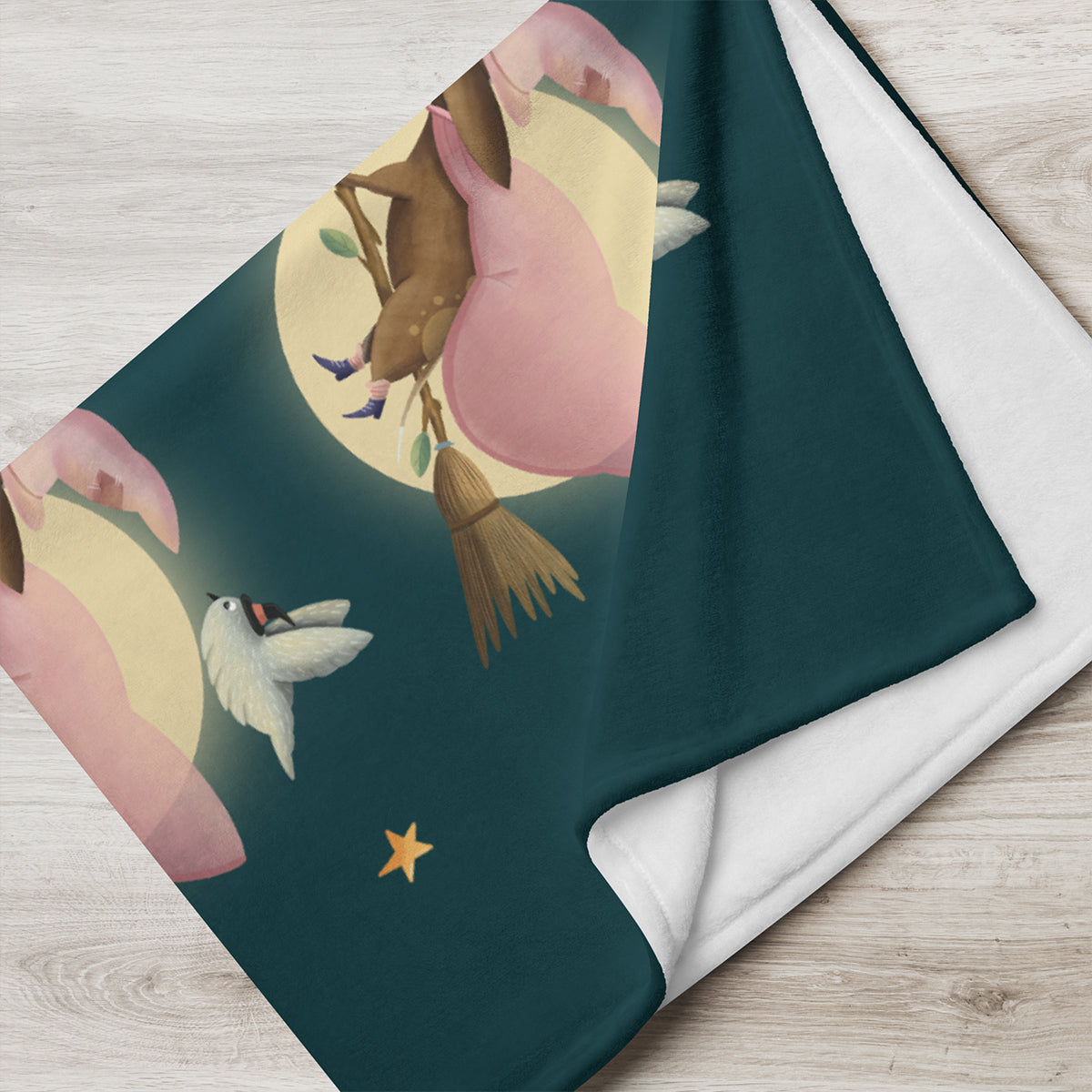 Fleece Blanket "Witch"