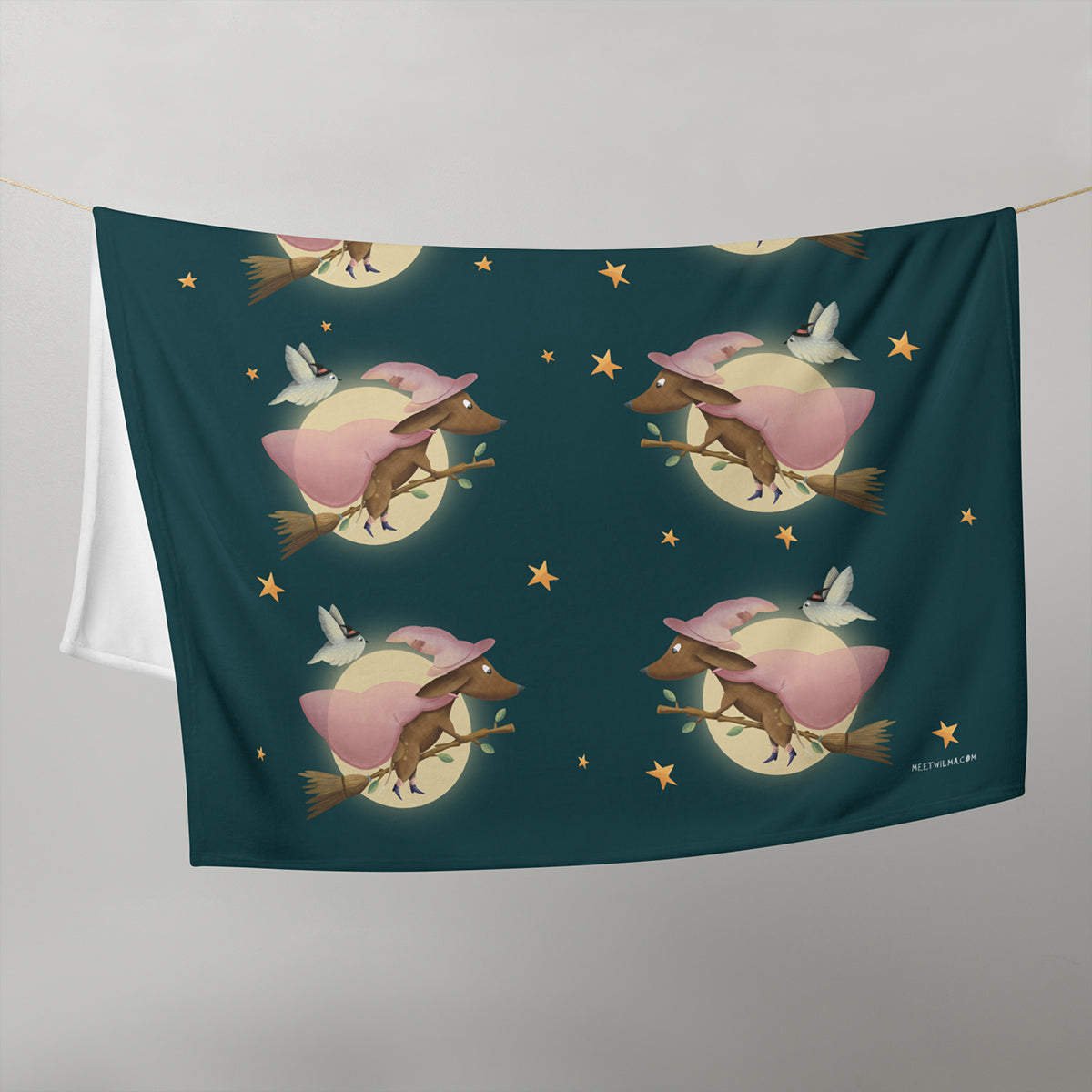 Fleece Blanket "Witch"