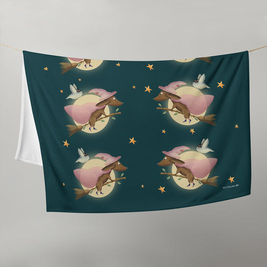 Fleece Blanket "Witch"