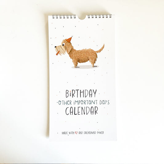 Timeless Birthday Calendar