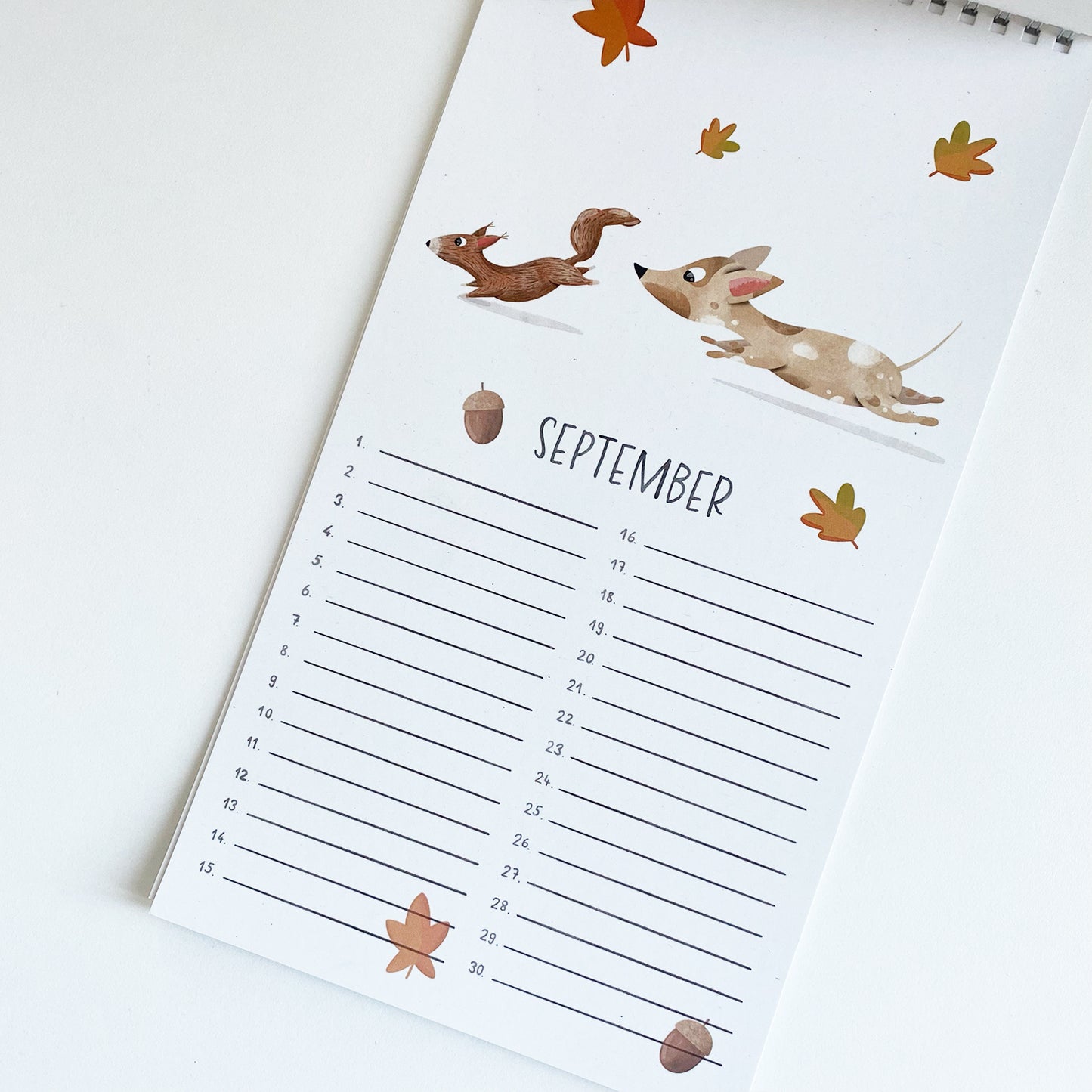 Timeless Birthday Calendar