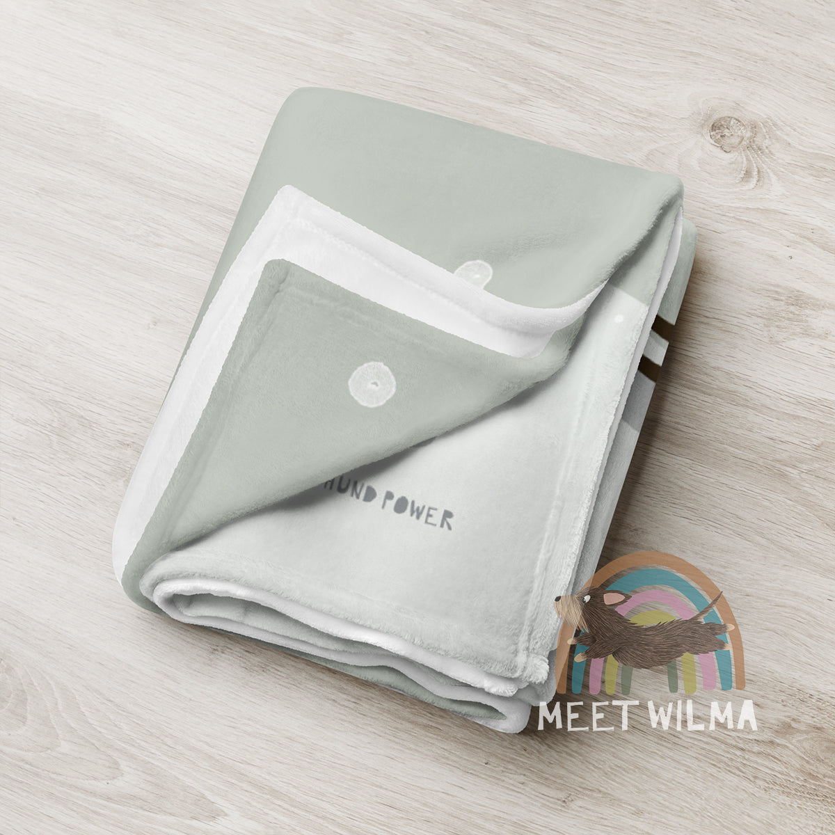 Fleece Blanket "Christmas Rush"