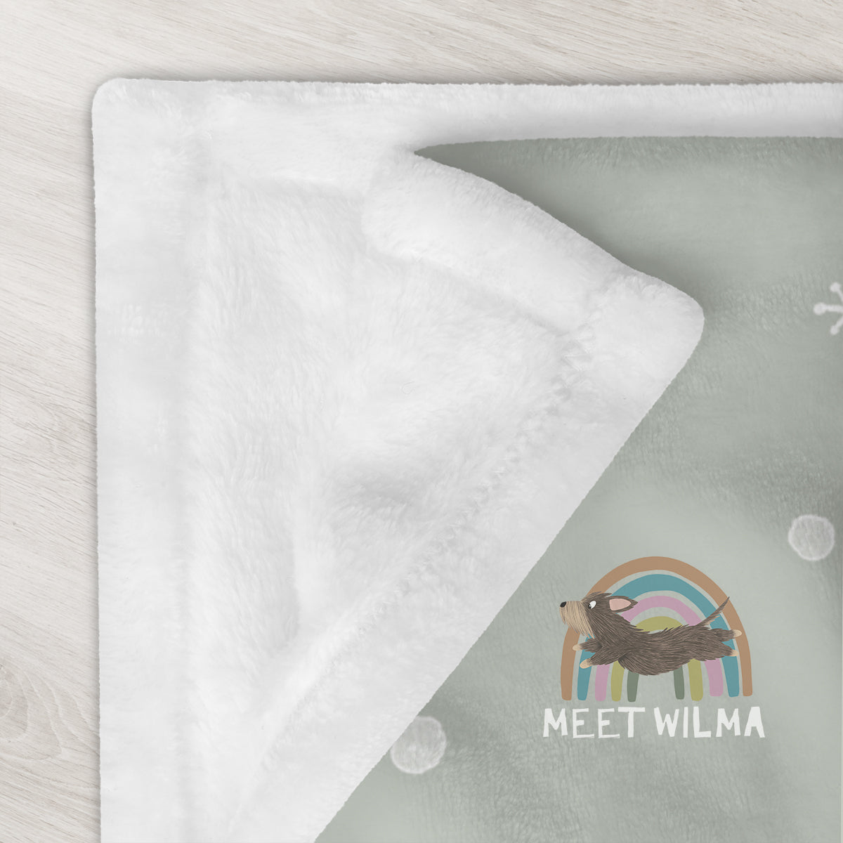 Fleece Blanket "Christmas Rush"