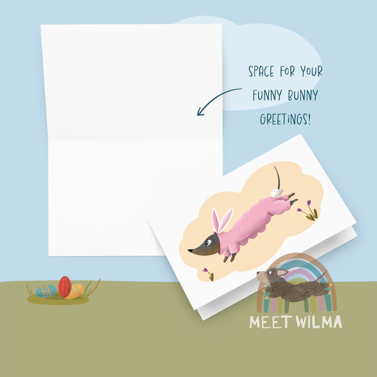 Greeting Card "Easter Bunny"