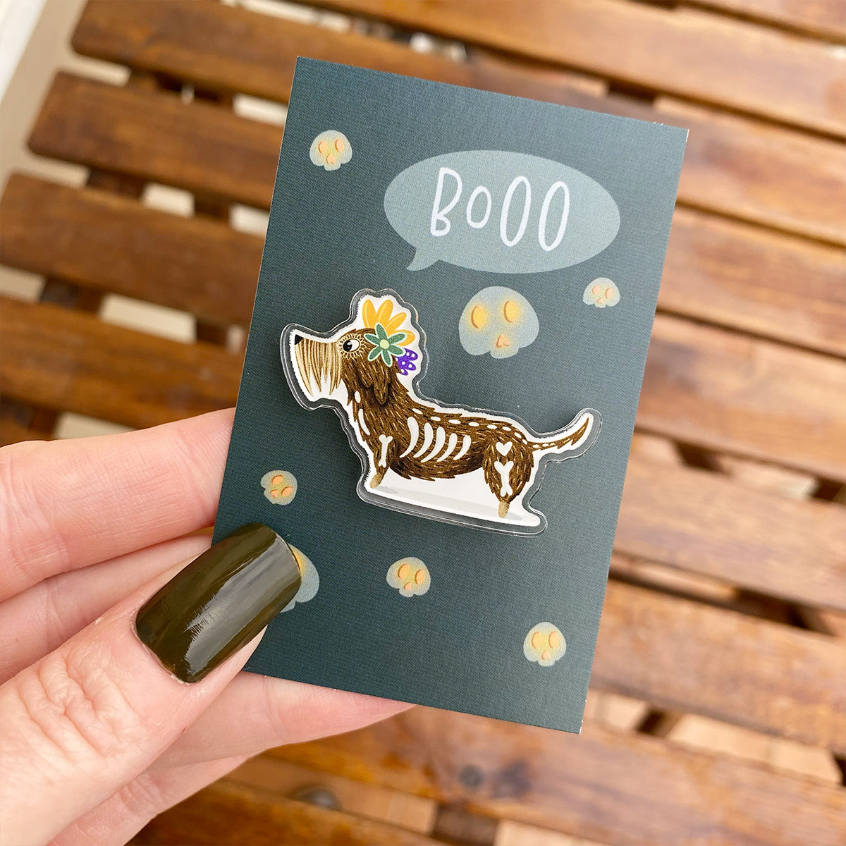 Acrylic Pin "Muerta"