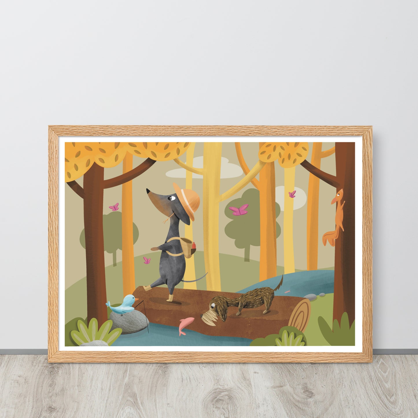 Art Print "Autumn Walk"