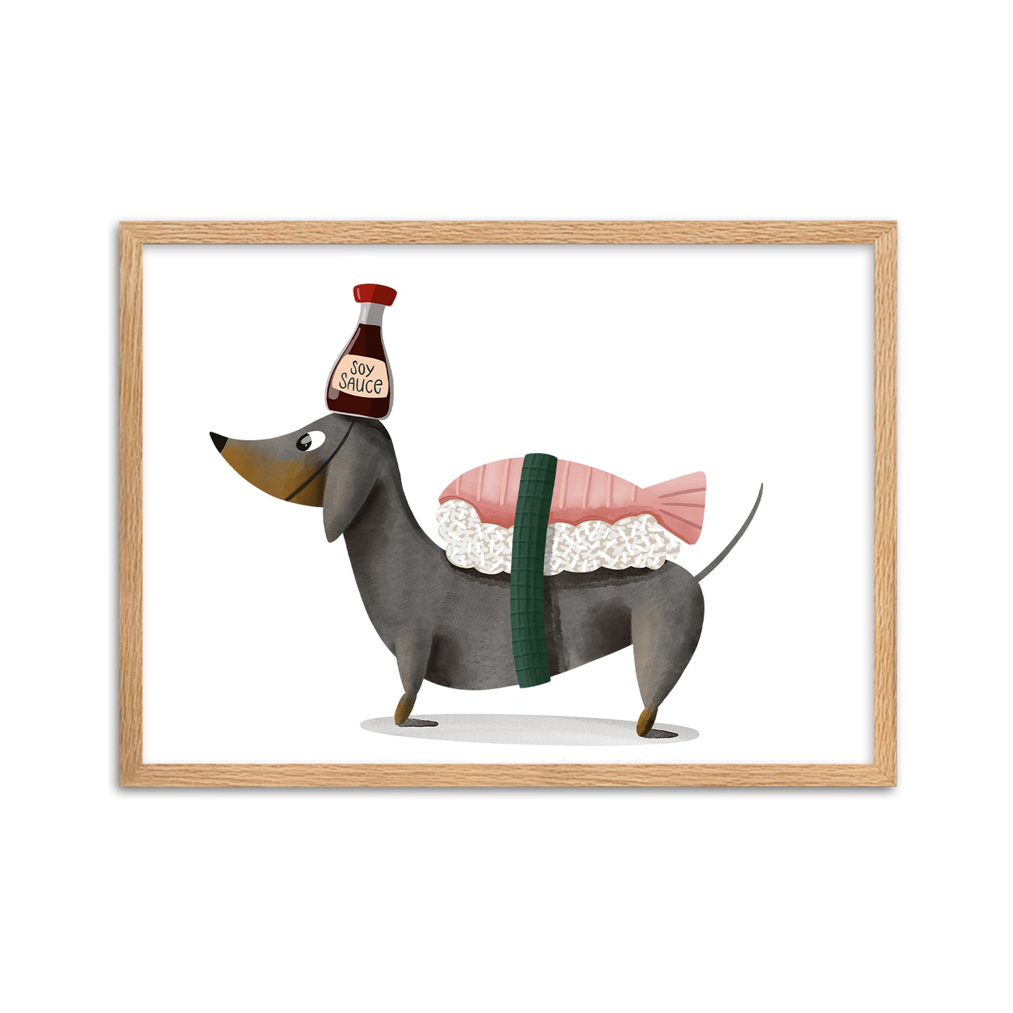Art Print "Sausage Sushi""