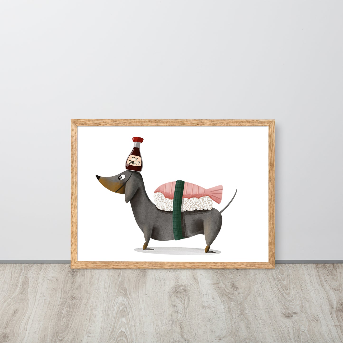 Art Print "Sausage Sushi""