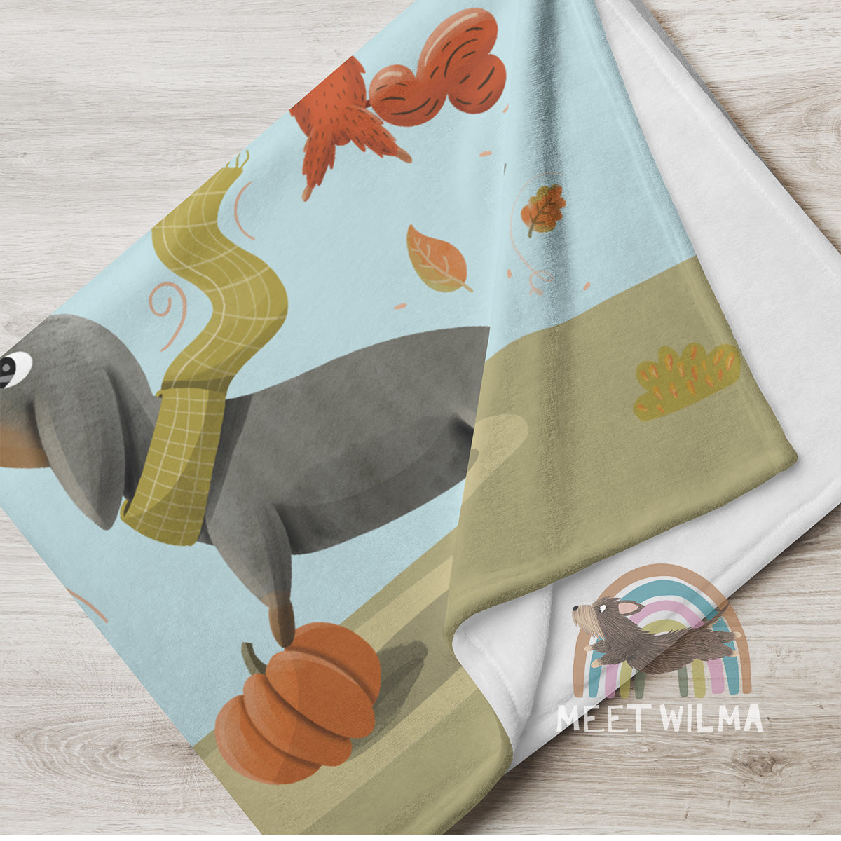 Fleece Blanket "Pumpkin Love"