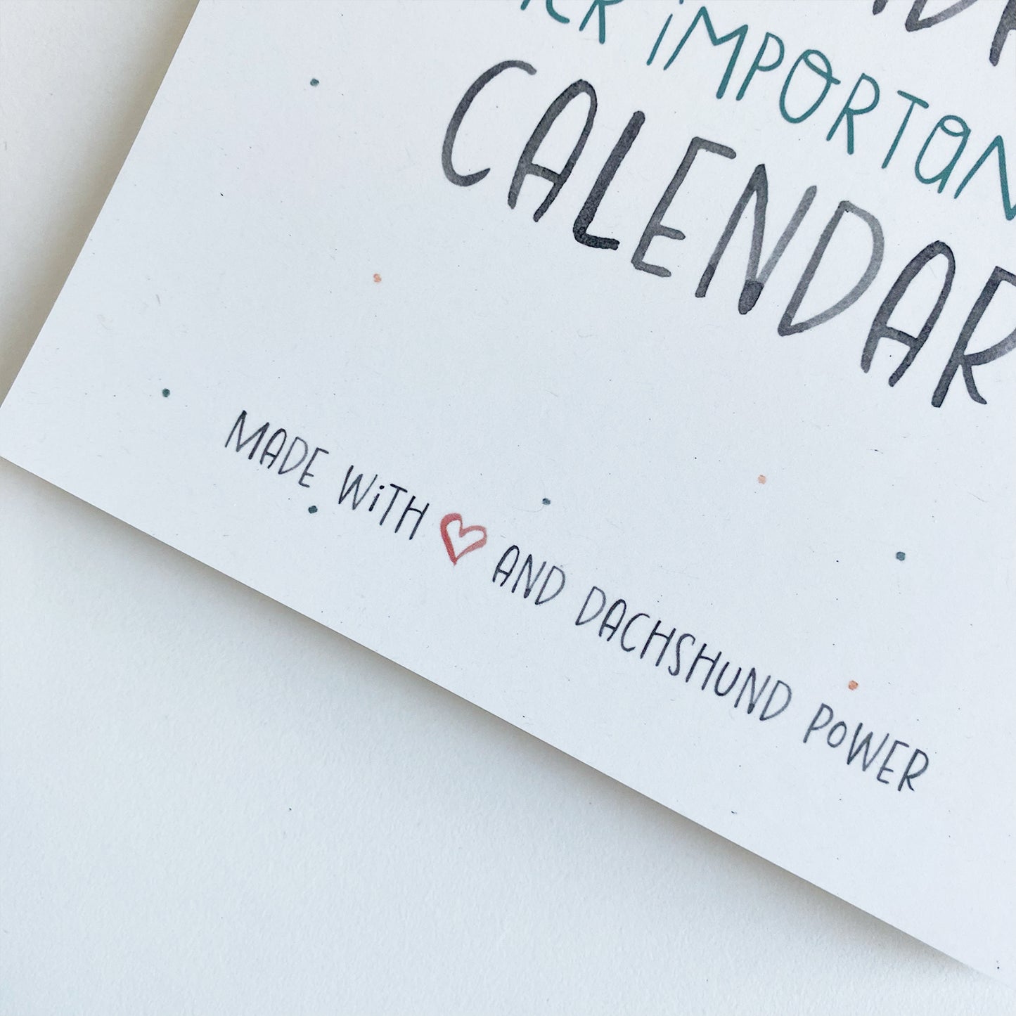 Timeless Birthday Calendar