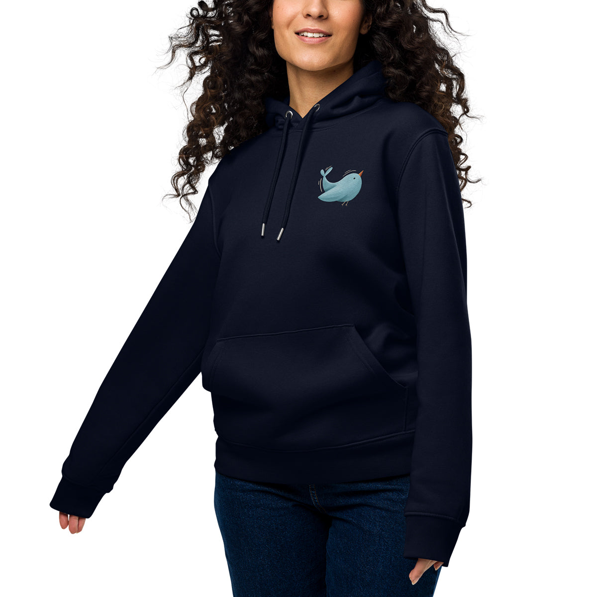 Unisex Eco Hoodie "Birdy-Doe"