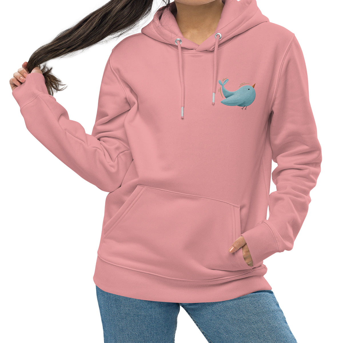 Unisex Eco Hoodie "Birdy-Doe"