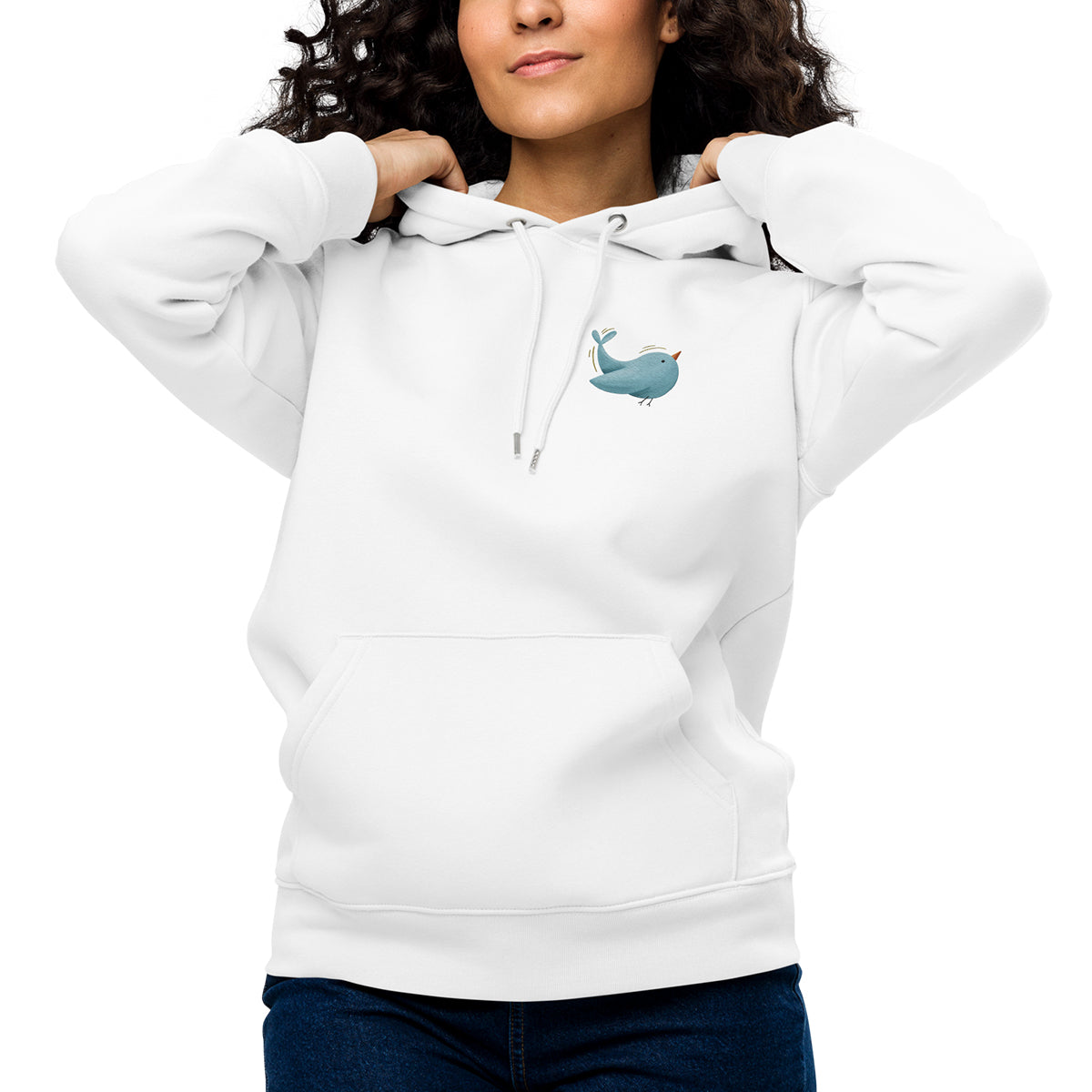 Unisex Eco Hoodie "Birdy-Doe"