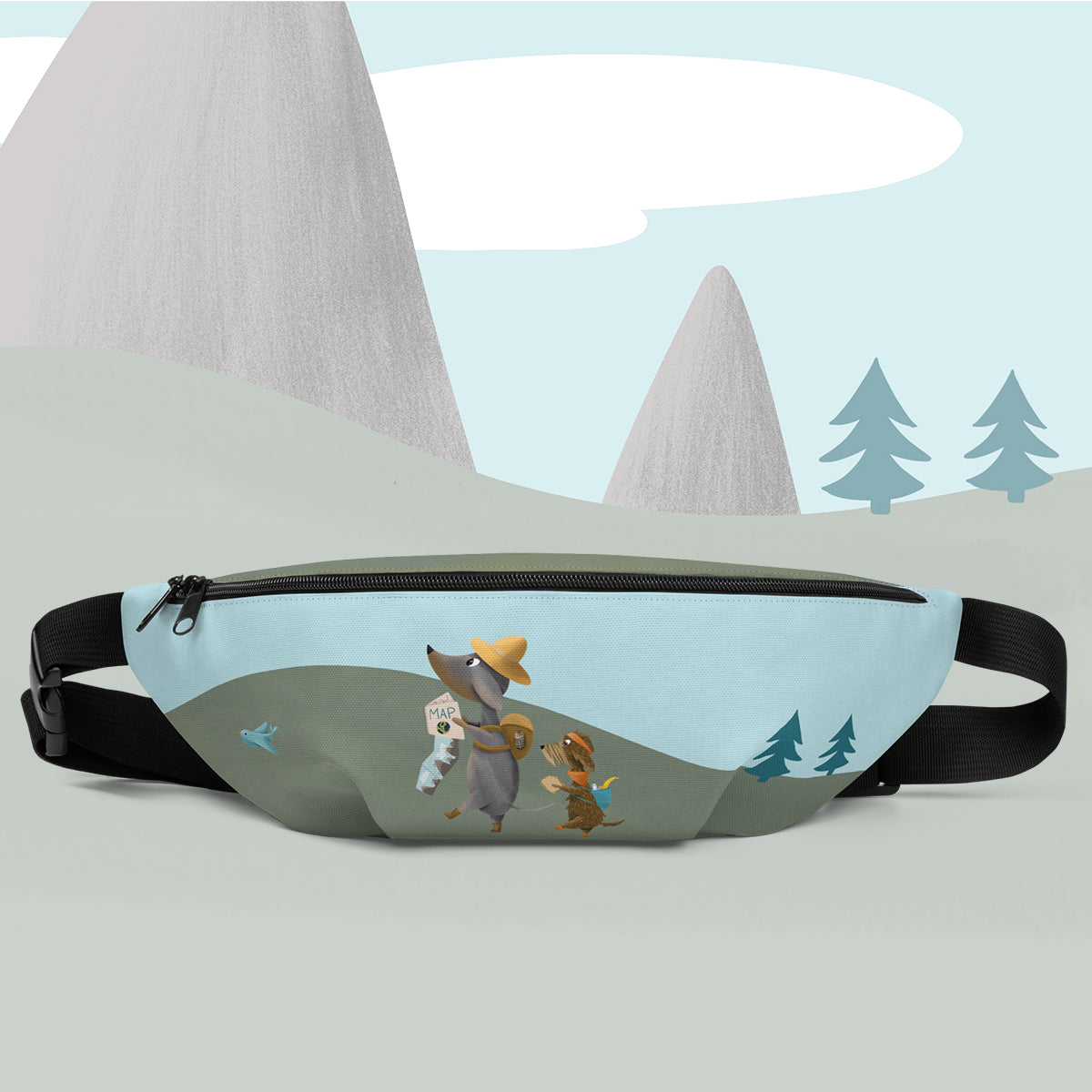 Fanny Pack "Hiking Friends"