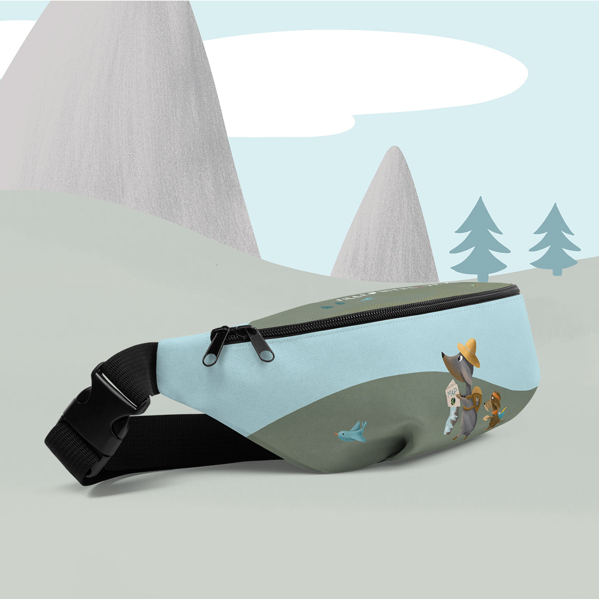 Fanny Pack "Hiking Friends"