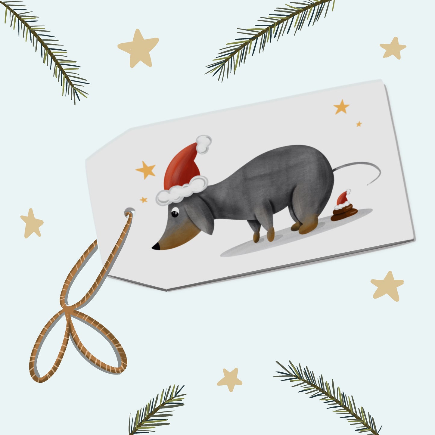 Christmas Gift Tags "Oops"