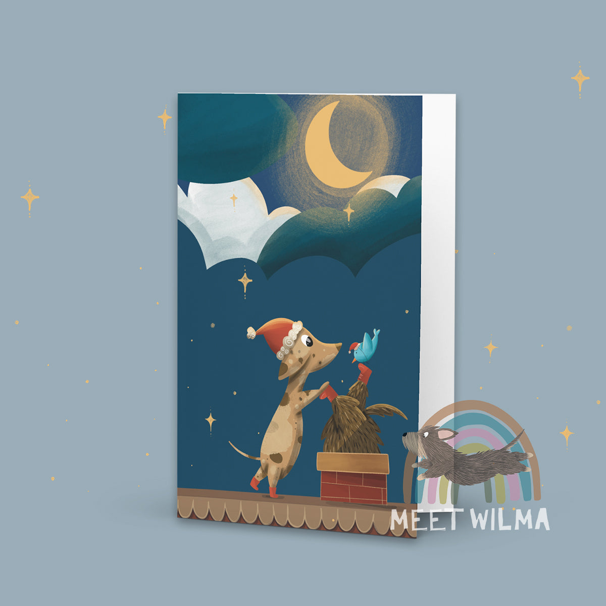 Christmas Card "Stuck"