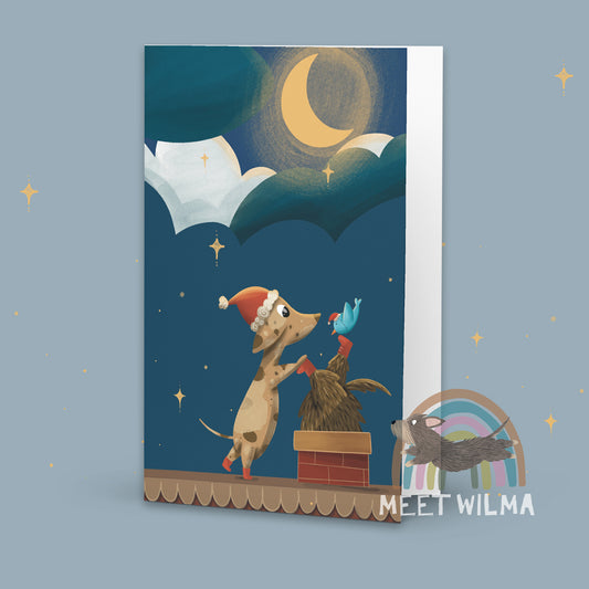 Christmas Card "Stuck"