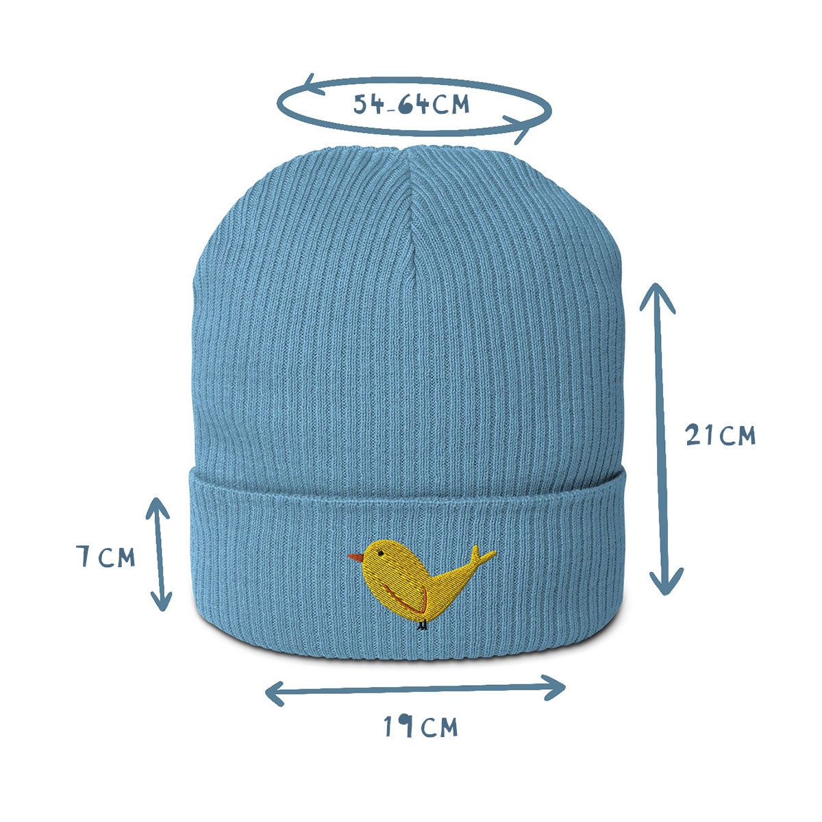 Organic Beanie "Chick Club"