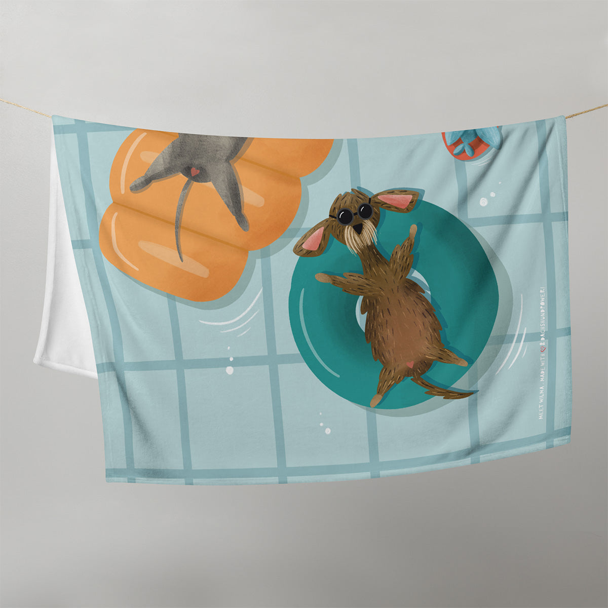 Fleece Blanket "Summer Fun"