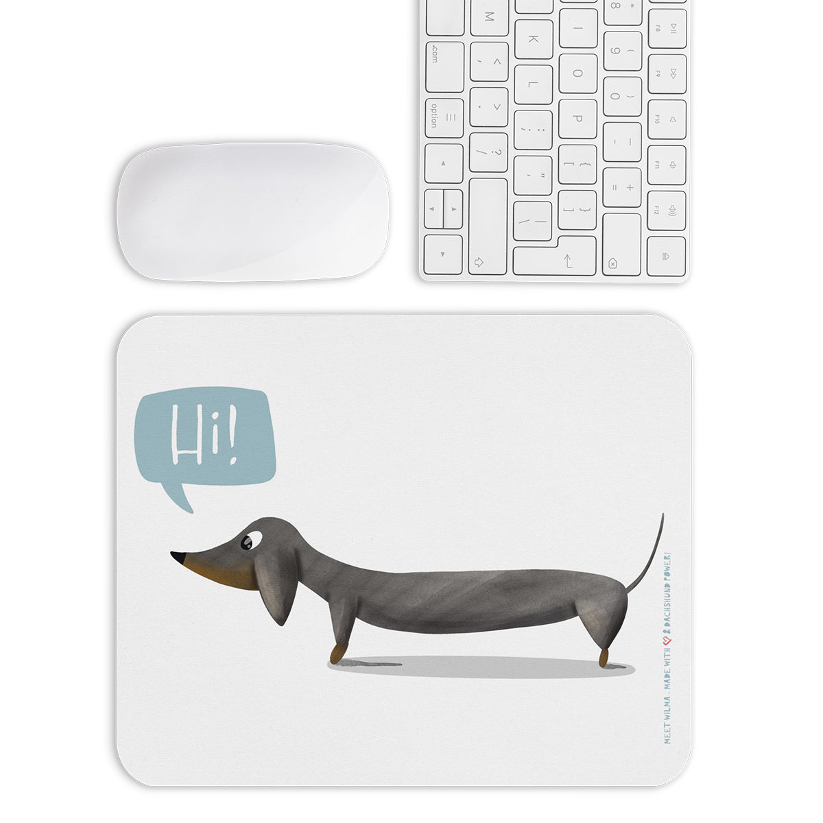 Mouse Pad "Hi!"
