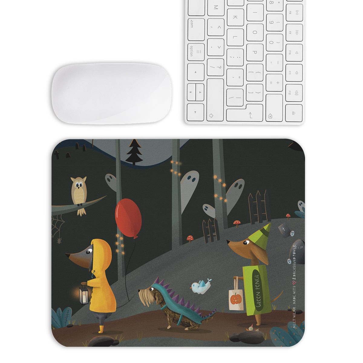 Mouse Pad "Trick Or Snack"