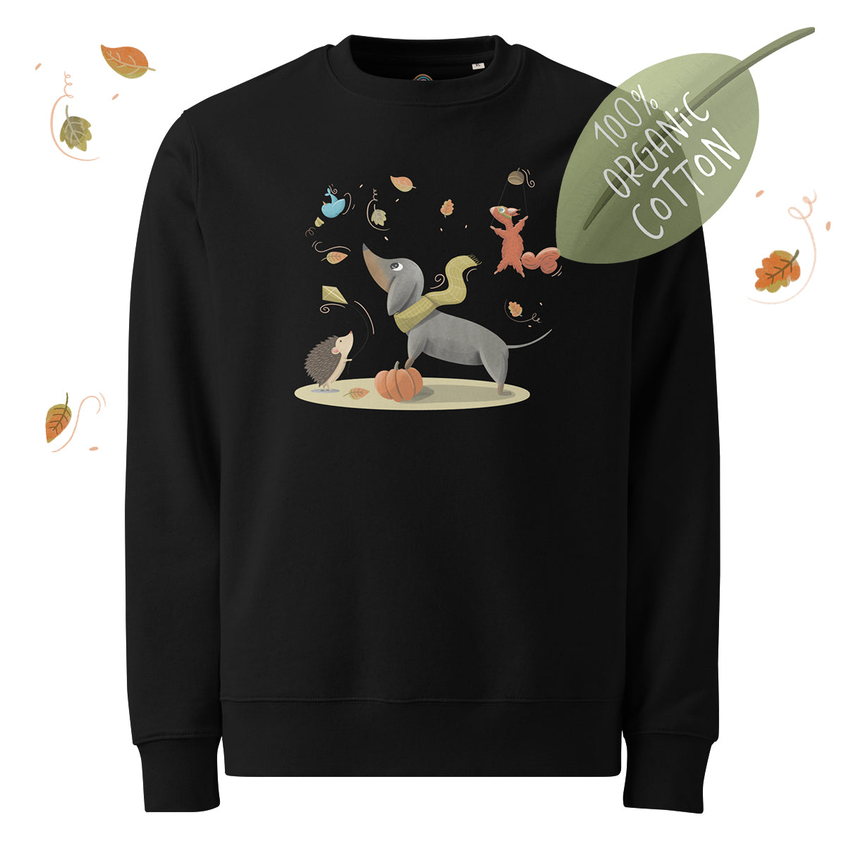Unisex Eco Sweatshirt "Pumpkin Love"