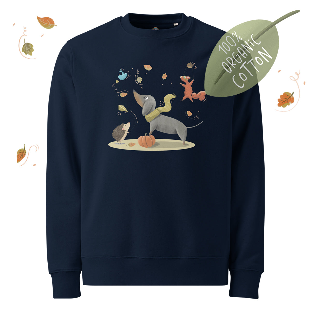 Unisex Eco Sweatshirt "Pumpkin Love"