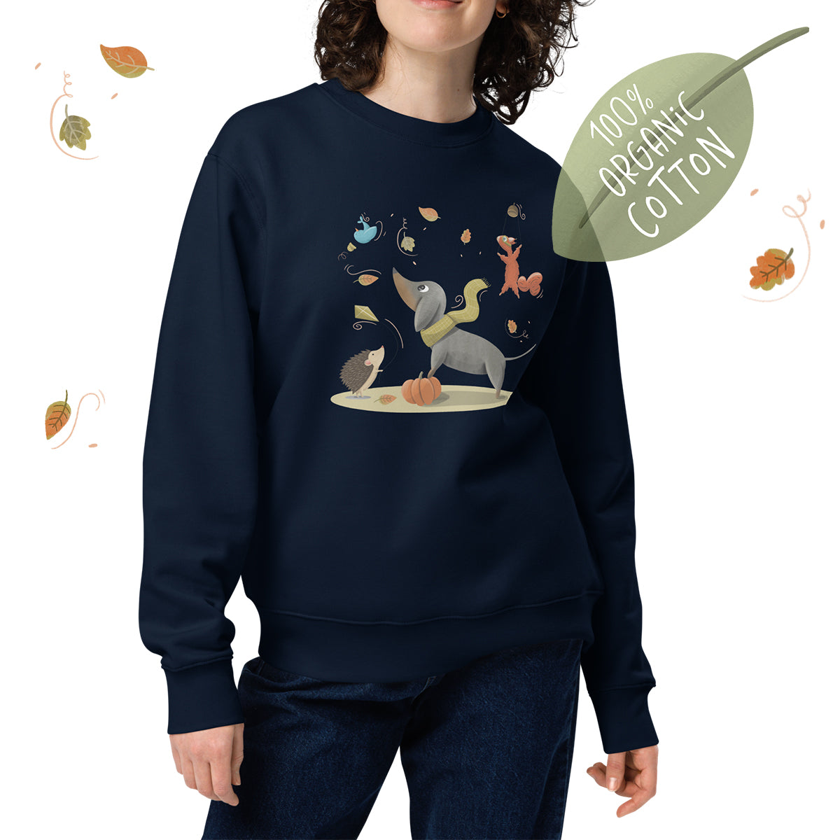 Unisex Eco Sweatshirt "Pumpkin Love"