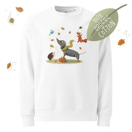 Unisex Eco Sweatshirt  "Pumpkin Love"