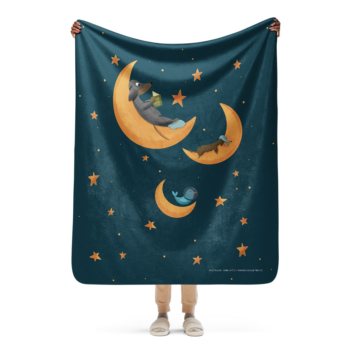 Sherpa Blanket "Moon & Stars"⭐