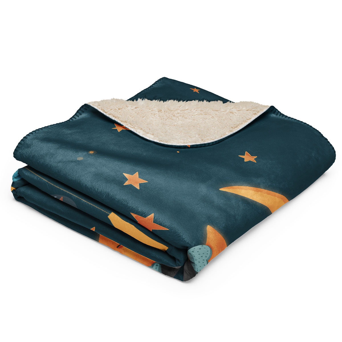 Sherpa Blanket "Moon & Stars"⭐