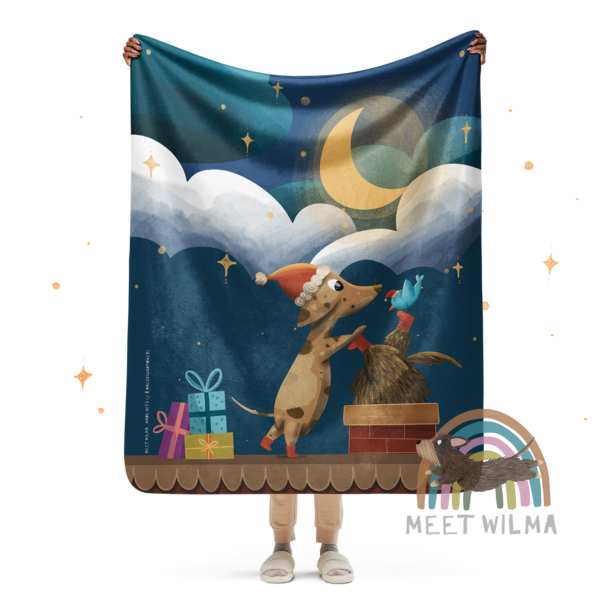 Sherpa Blanket "Stuck"