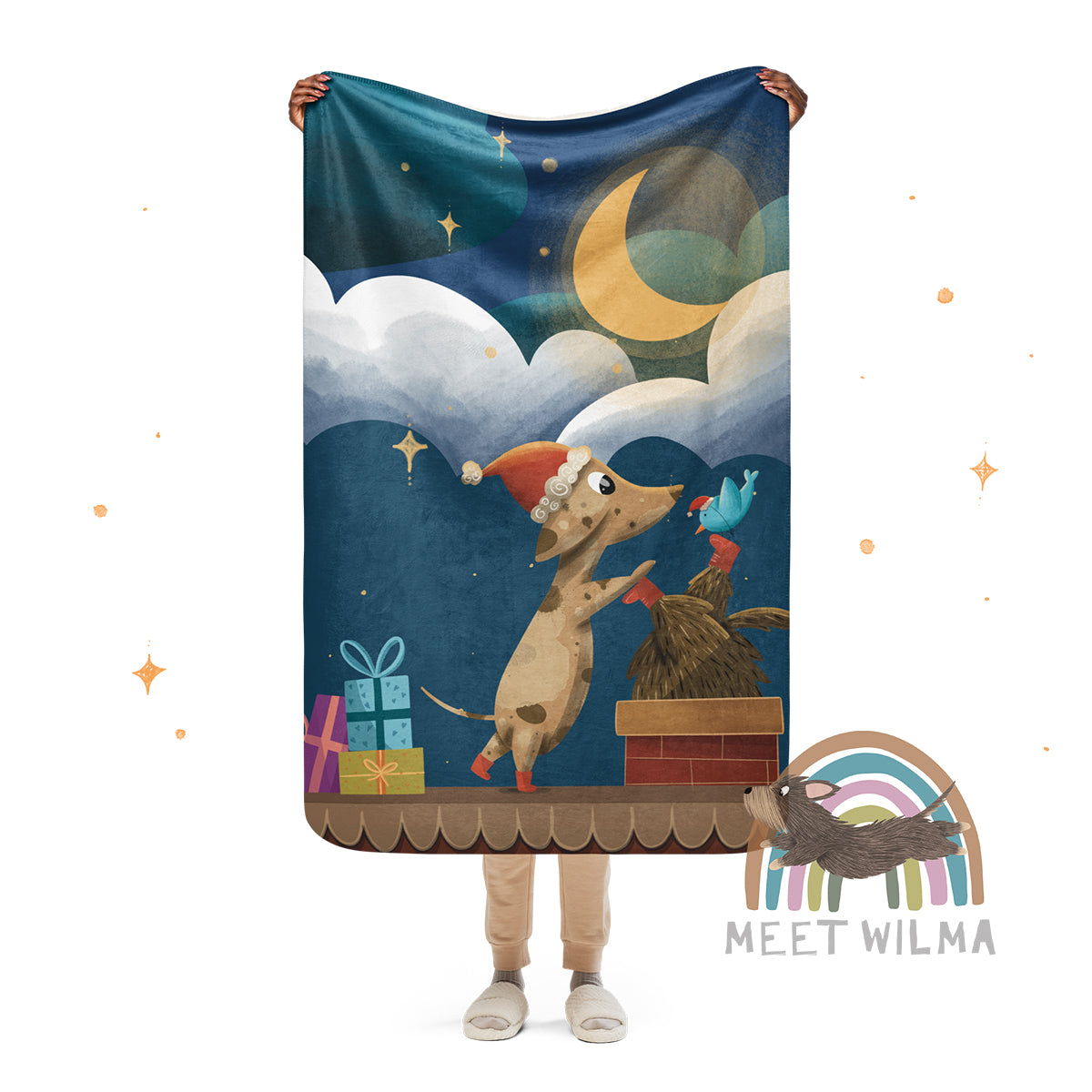 Sherpa Blanket "Stuck"