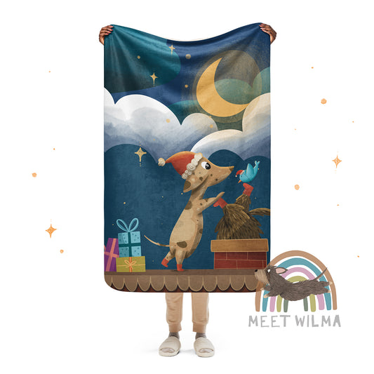 Sherpa Blanket "Stuck"