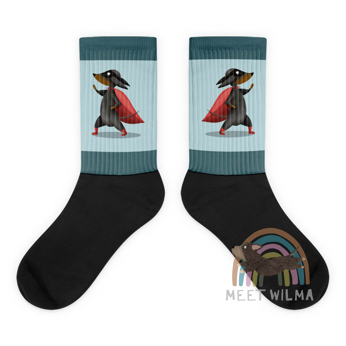 Socks "Superdachshund"