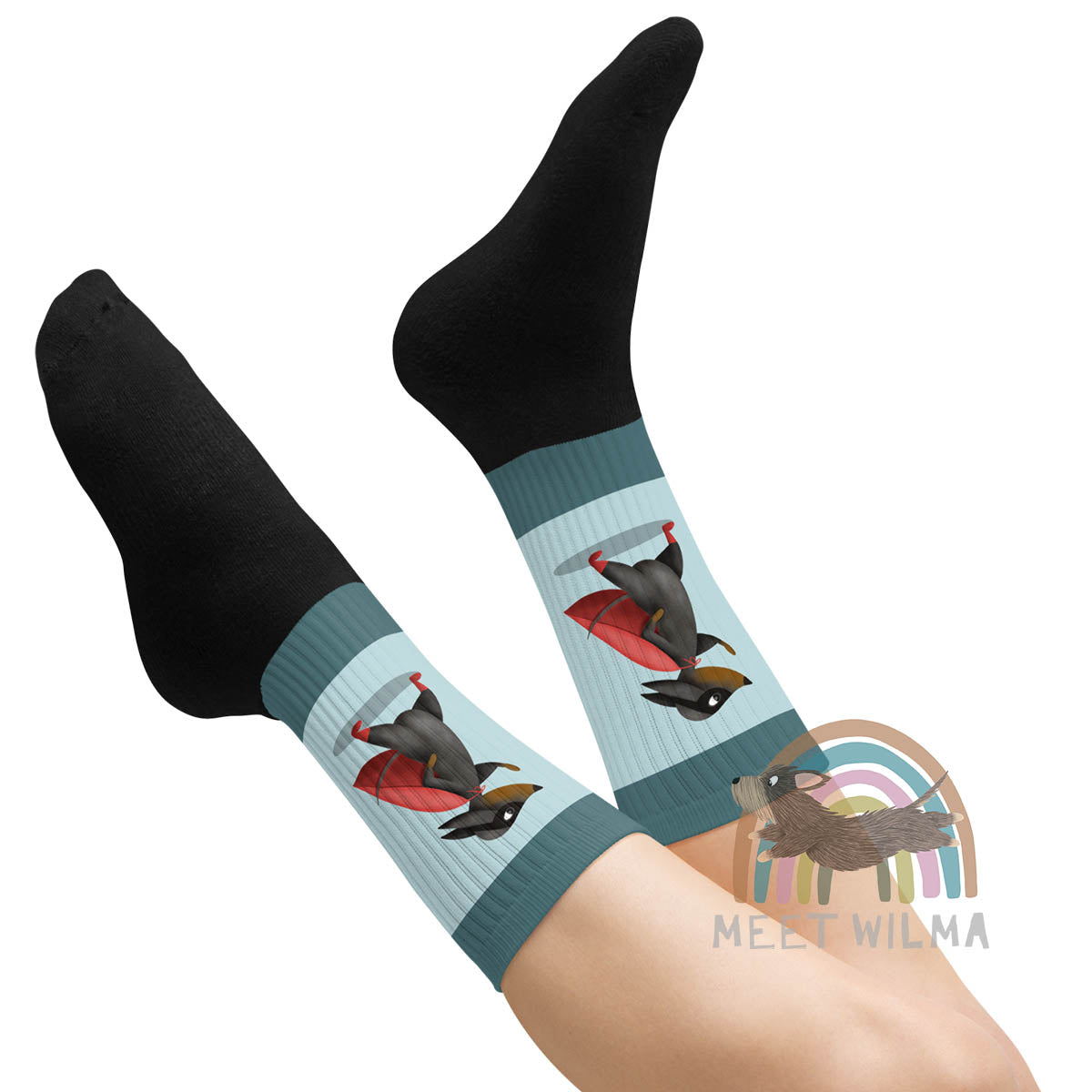 Socks "Superdachshund"