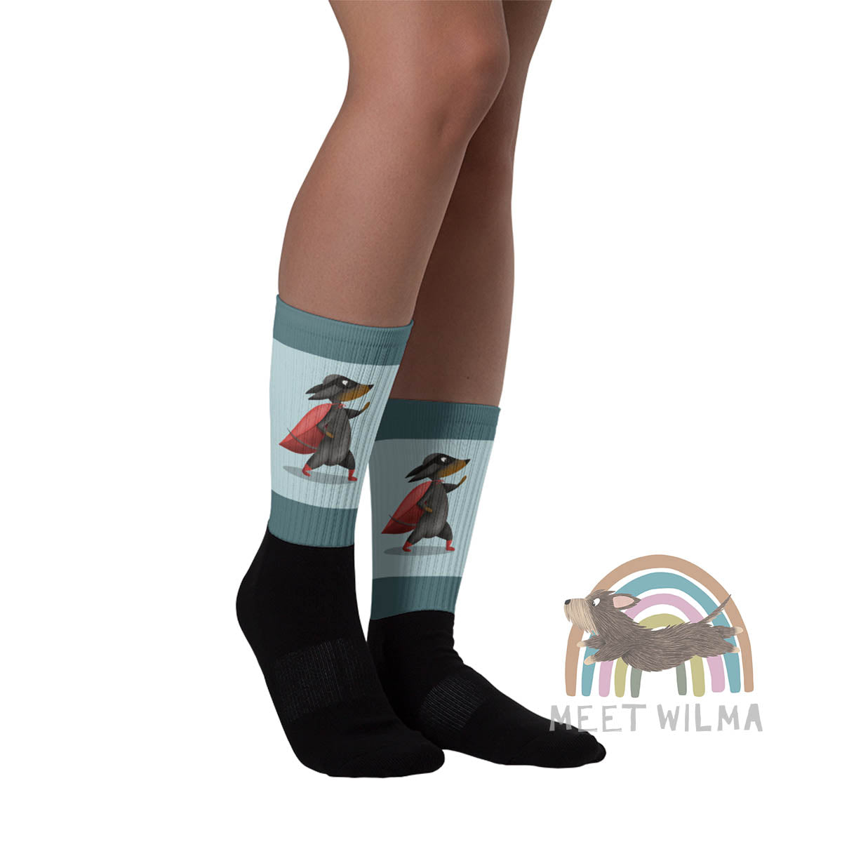 Socks "Superdachshund"