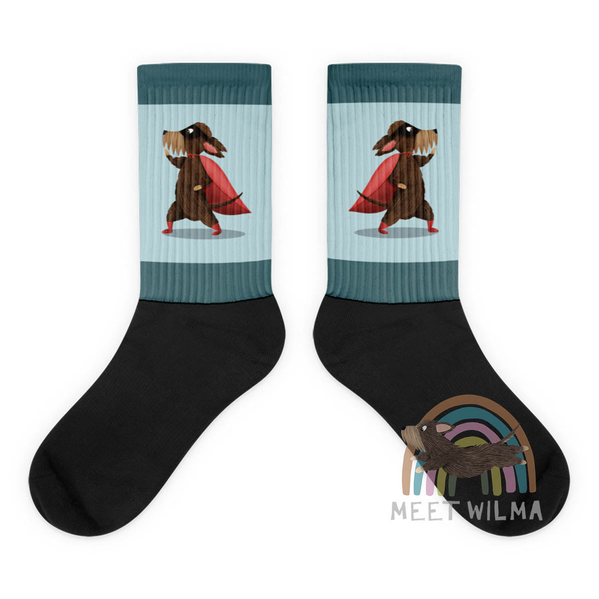 Socks "Superdachshund"