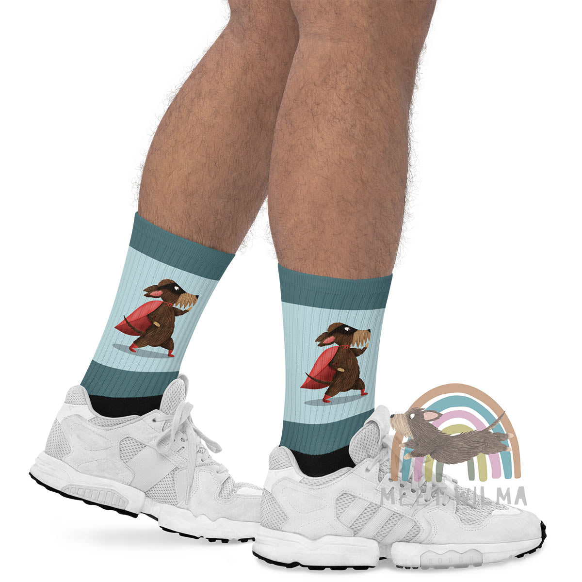 Socks "Superdachshund"