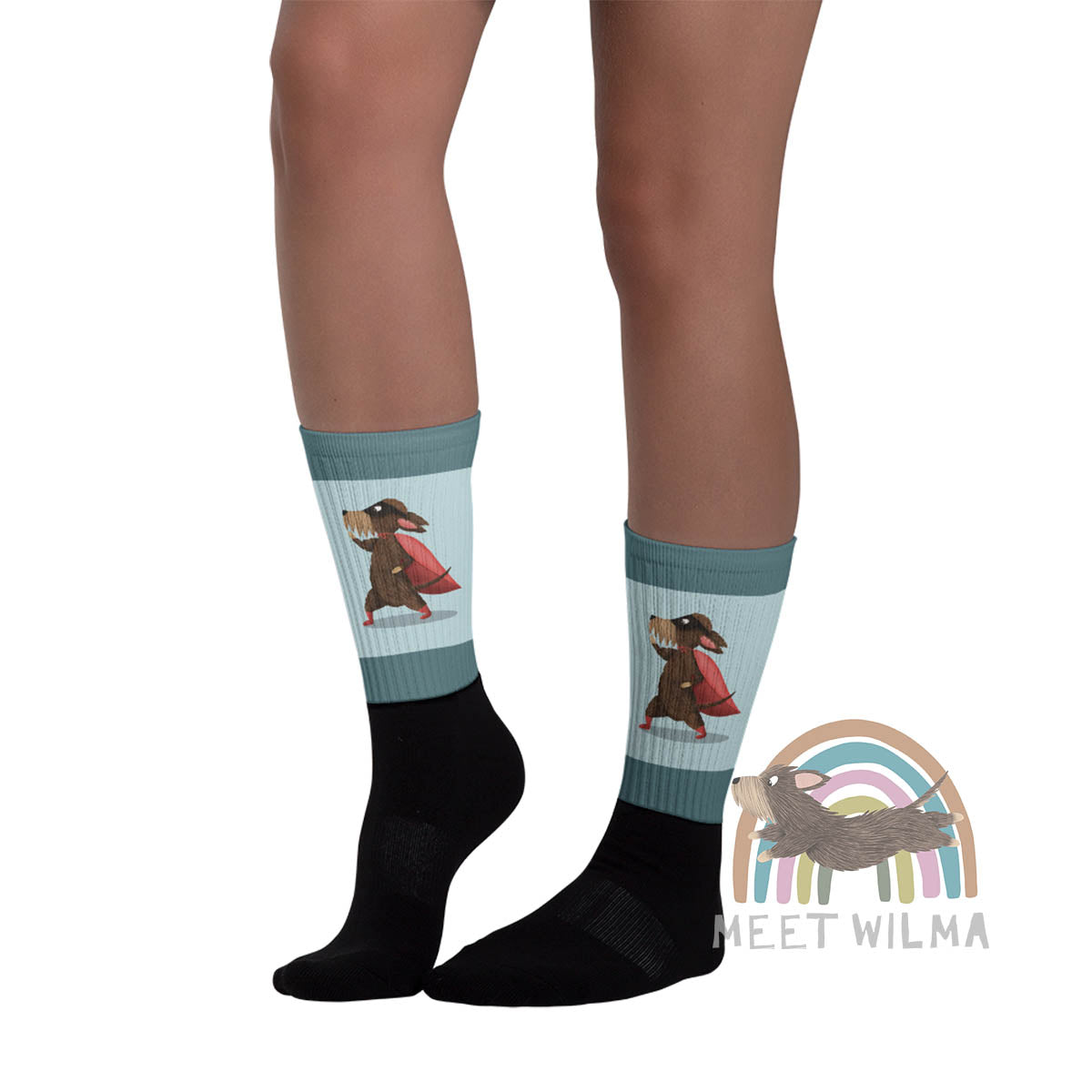 Socks "Superdachshund"