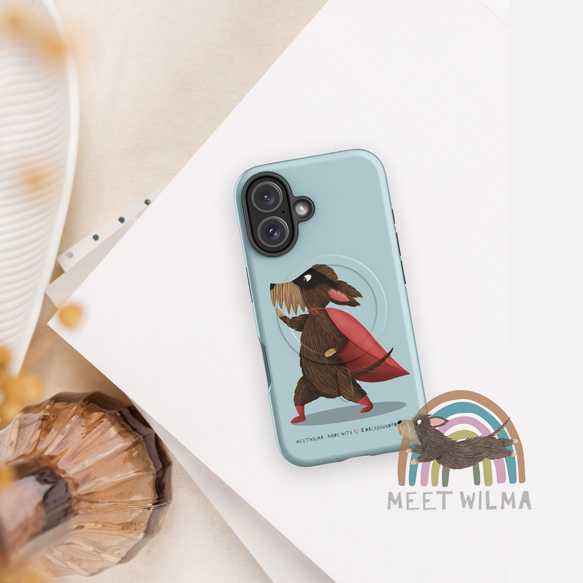 iPhone® Tough Case  "Superdachshund"