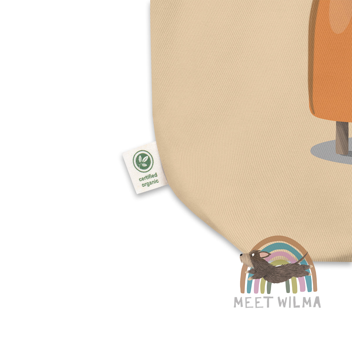 Eco Tote Bag "Knit & Sit" - Medium