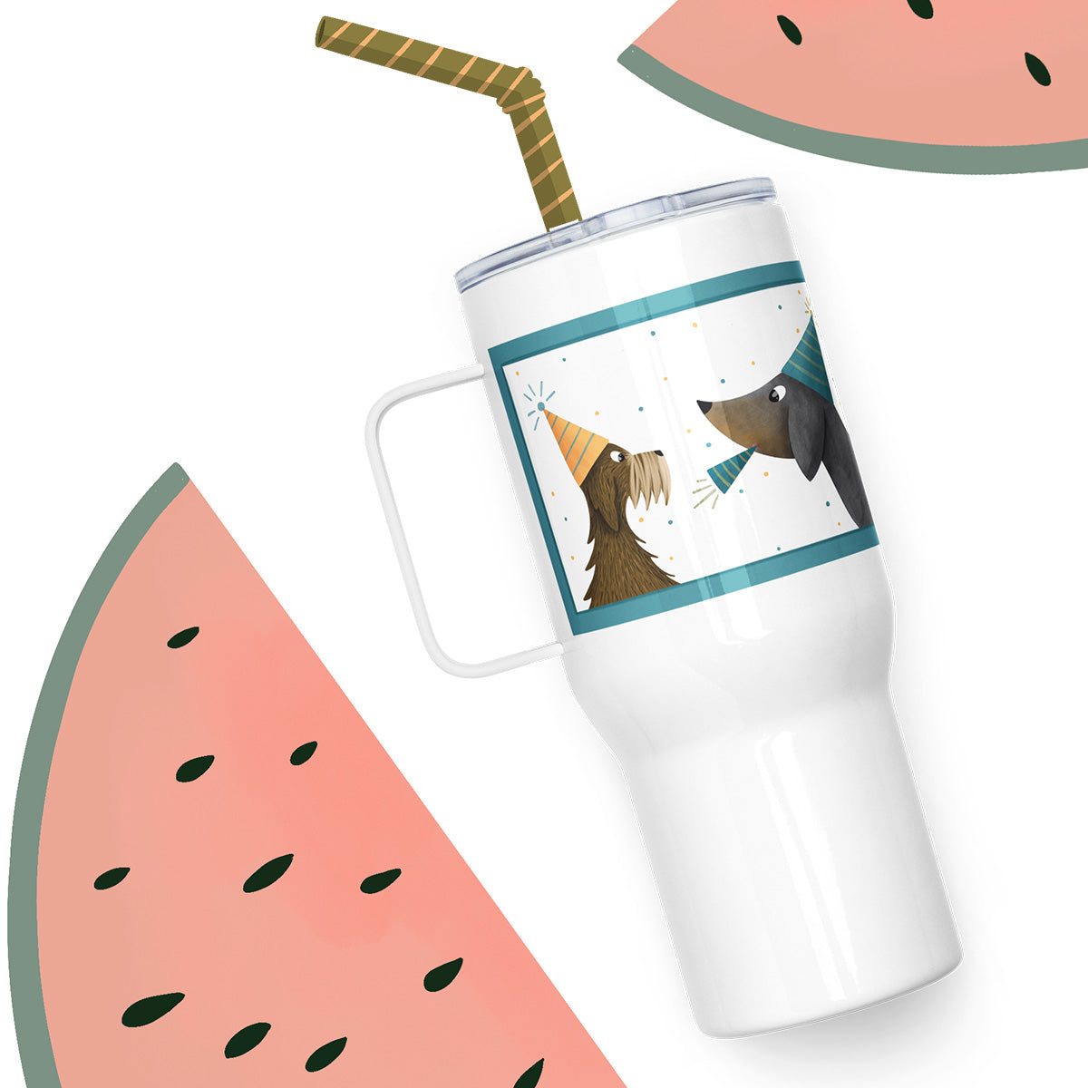 Travel Mug "Party Animals"